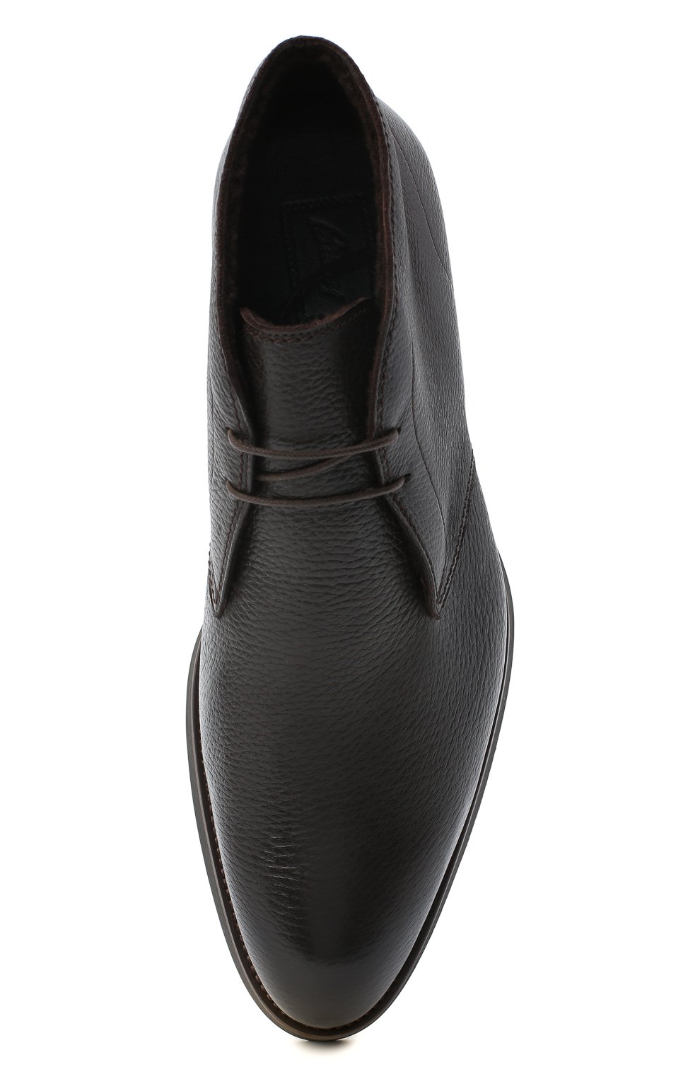 Кожаные ботинки BRIONI темно-коричневого цвета по цене 124500 руб., арт. QQC30L/09712, фото 5 Кожаные ботинки BRIONI, арт. QQC30L/09712, фото 5