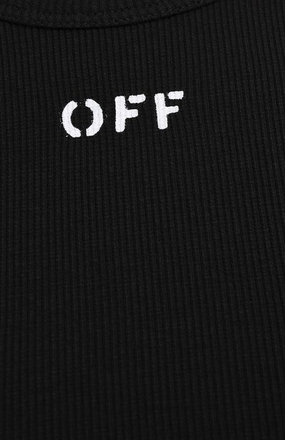Хлопковая футболка OFF-WHITE,  арт. 0WAA065R21JER001, фото 5