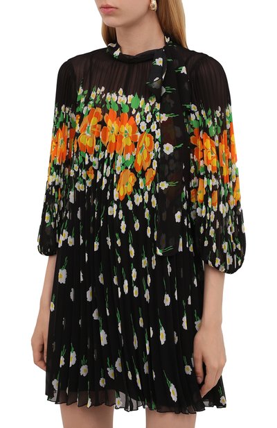 Платье REDVALENTINO черного цвета по цене 94650 руб., арт. WR3VABN5/604, фото 3 Платье REDVALENTINO, арт. WR3VABN5/604, фото 3