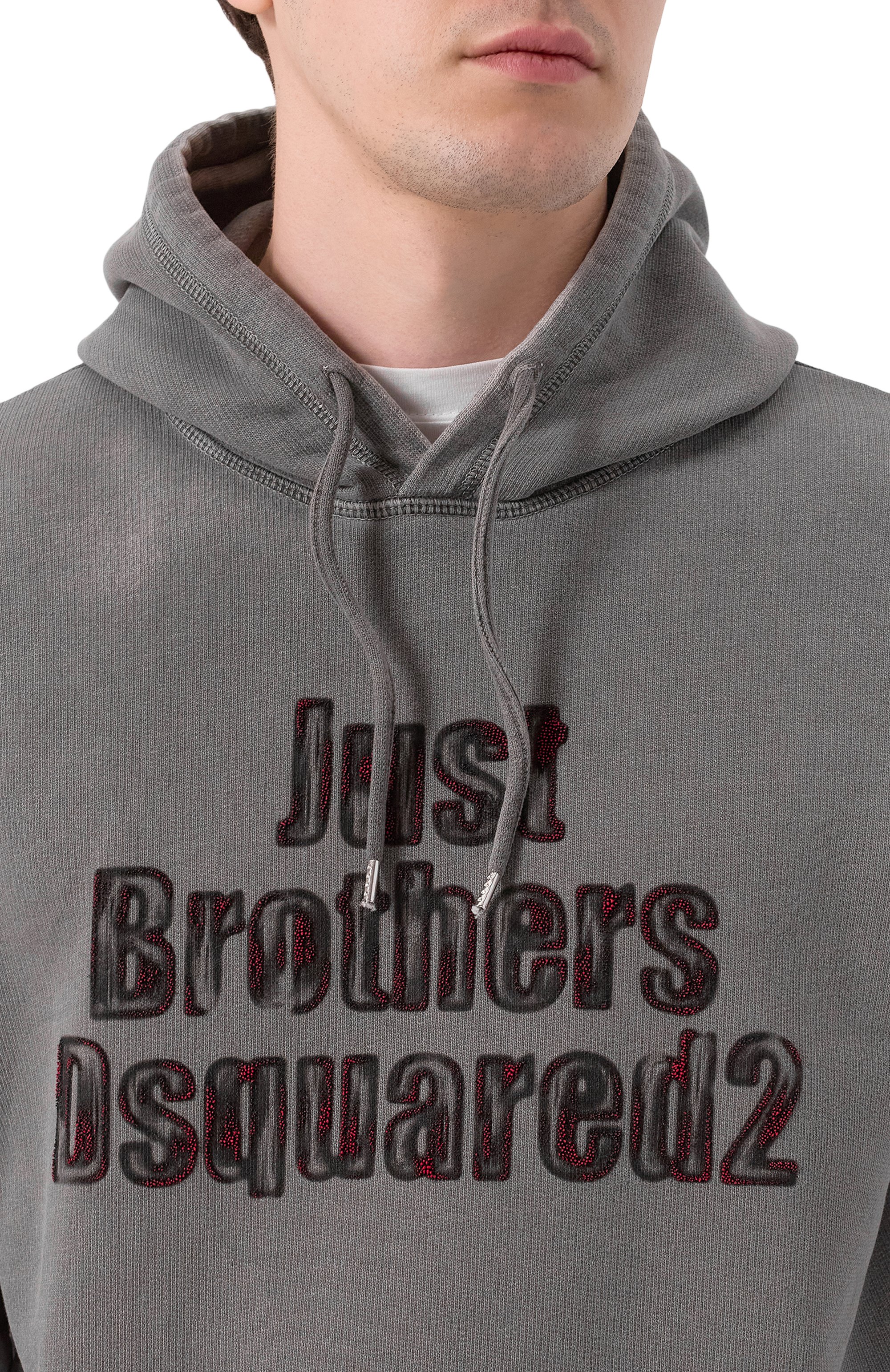 Хлопковое худи DSQUARED2, арт. S74GU0858/S25599, фото 5