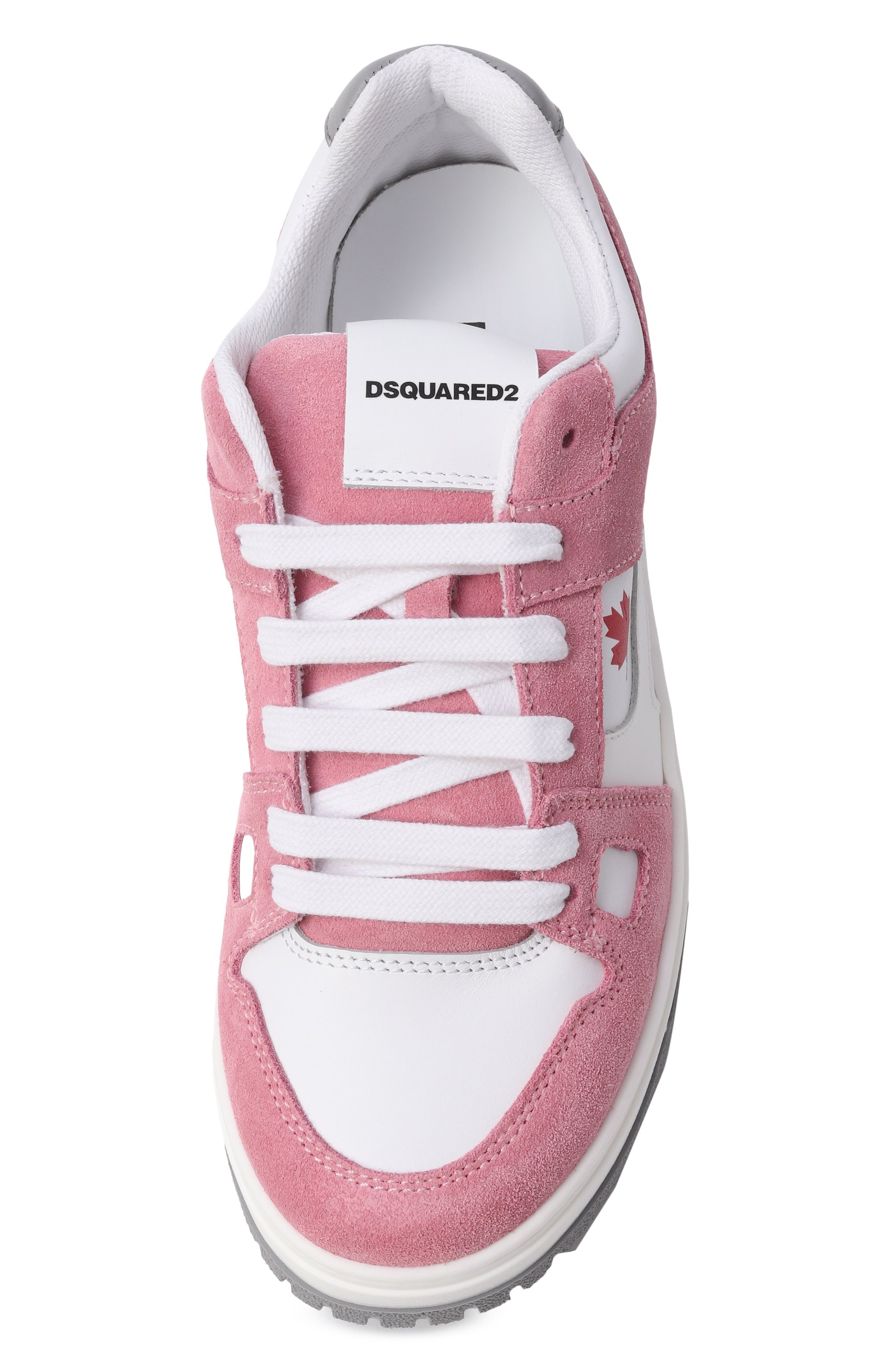 Кожаные кеды DSQUARED2, арт. 82768/VAR4, фото 4