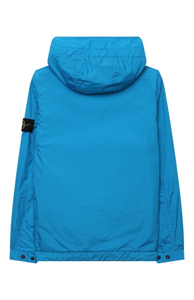 Ветровка STONE ISLAND голубого цвета по цене 36550 руб., арт. 761640233/6-8, фото 2 Ветровка STONE ISLAND, арт. 761640233/6-8, фото 2