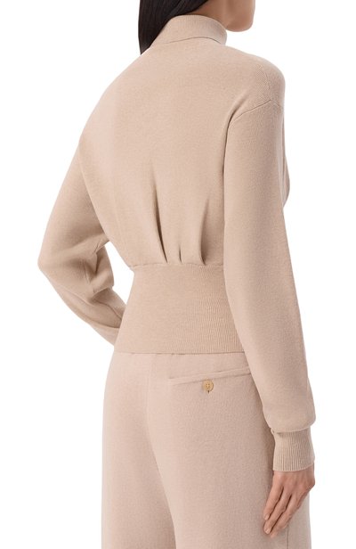 Водолазка из шерсти и кашемира LANVIN кремового цвета по цене 185000 руб., арт. RW-P00004-K065-H25, фото 4 Водолазка из шерсти и кашемира LANVIN, арт. RW-P00004-K065-H25, фото 4