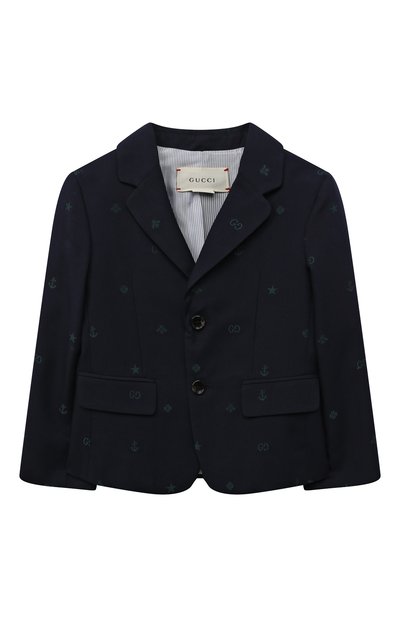 Хлопковый пиджак GUCCI, арт. 600346 XWAHH