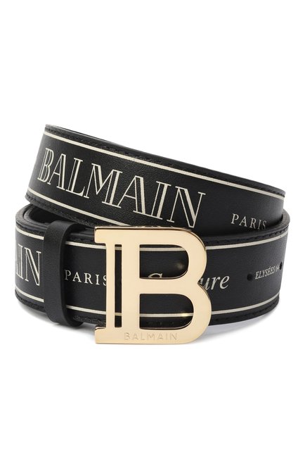 Кожаный ремень BALMAIN, арт. BX0B01