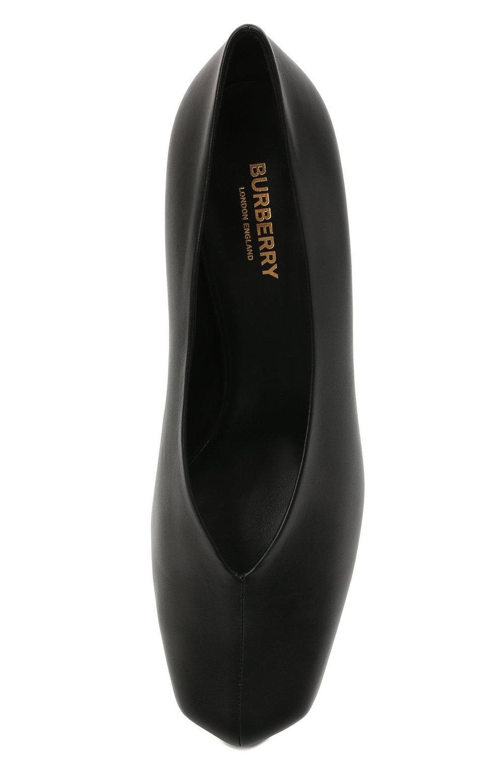 Кожаные туфли diamond 40 BURBERRY, арт. 8037439, фото 5