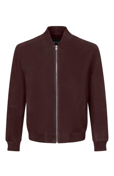 Мужской замшевый бомбер BOSS, арт. 50543213