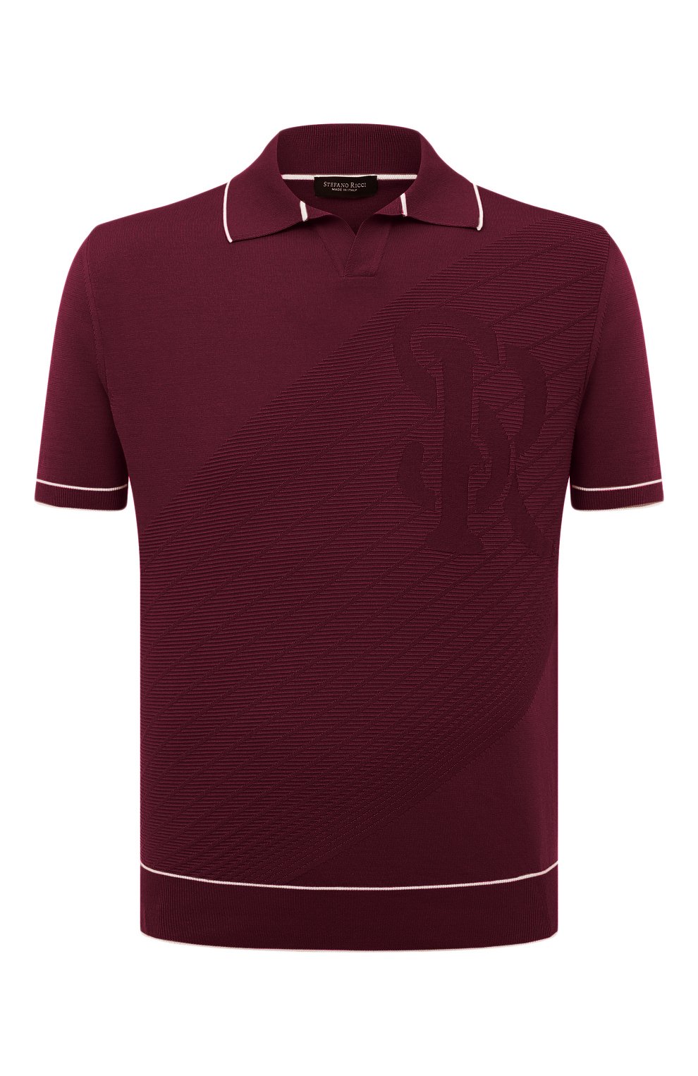 Хлопковое поло STEFANO RICCI, арт. K616295PSB/F23105, фото 1