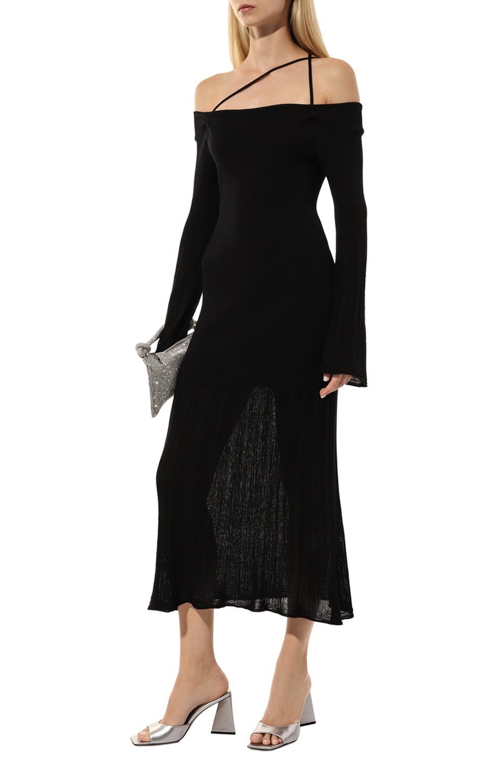 Платье из шелка и вискозы FREEAGE, арт. S23.DR054.6077.900, фото 2