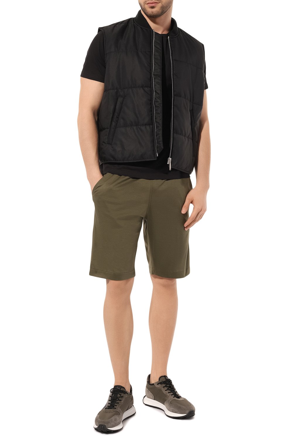 Хлопковые шорты KITON, арт. UPSH0RTH08436, фото 2