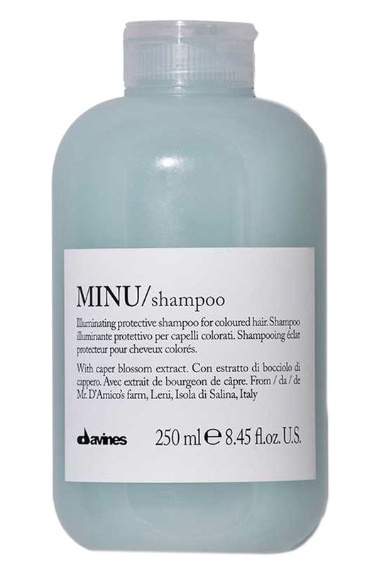фото Защитный шампунь для сохранения цвета волос minu (250ml) davines