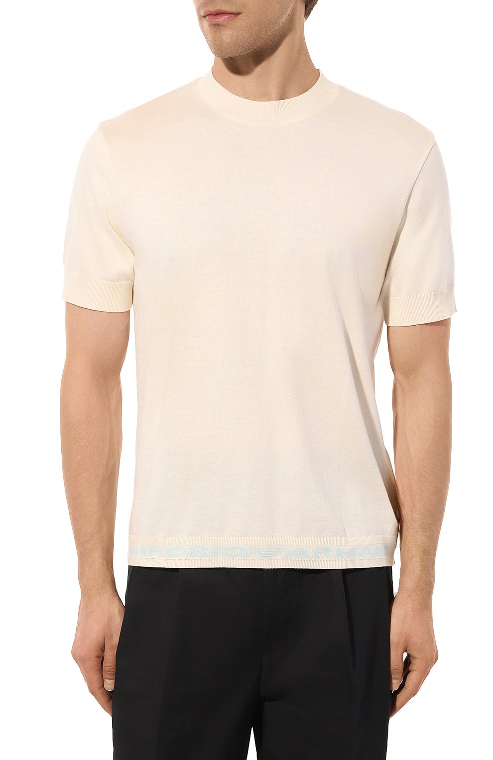 Хлопковый джемпер EMPORIO ARMANI, арт. 6R1TEB/1JFIZ, фото 3