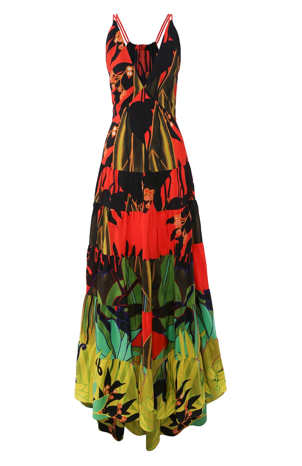 Шелковое платье VALENTINO, арт. TB0VDAP05D9, фото 1