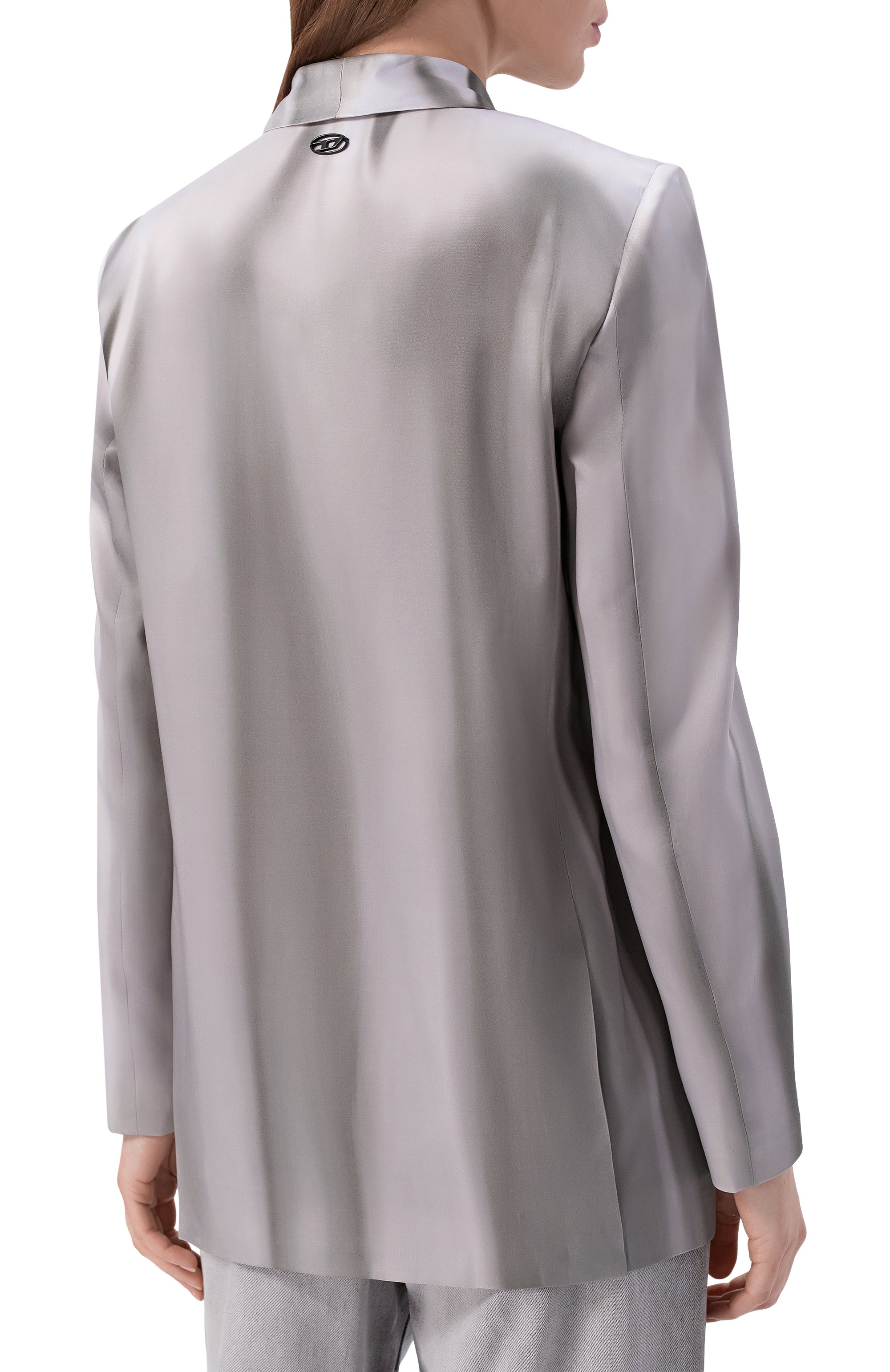 Жакет DIESEL серого цвета по цене 74250 руб., арт. A20930/0GIBR, фото 4 Жакет DIESEL, арт. A20930/0GIBR, фото 4