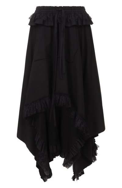 Женская хлопковая юбка ANN DEMEULEMEESTER, арт. B0014662/FA799