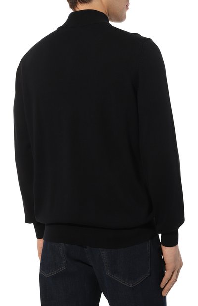 Хлопковый джемпер BOSS, арт. 50482631, фото 4