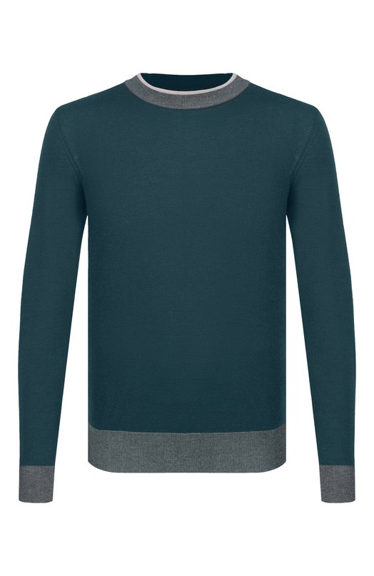 Джемпер из кашемира и шелка Zilli KHMN01M0342VMIC03 Зелёный KHMN01M0342VMIC03