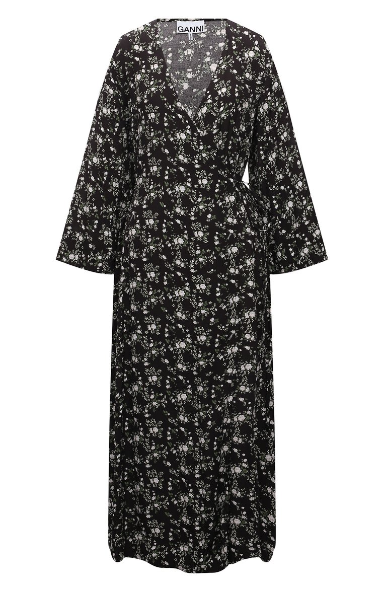 Платье из вискозы GANNI, арт. F5981, фото 1