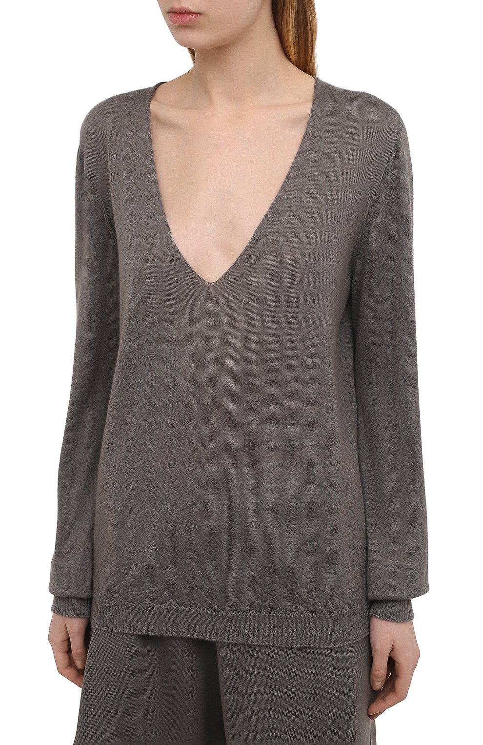 Кашемировый пуловер RICK OWENS, арт. RP21S3623/WS, фото 3