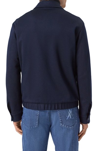 Бомбер из шелка и хлопка ZILLI, арт. B0M01DM0605V00000/66, фото 4