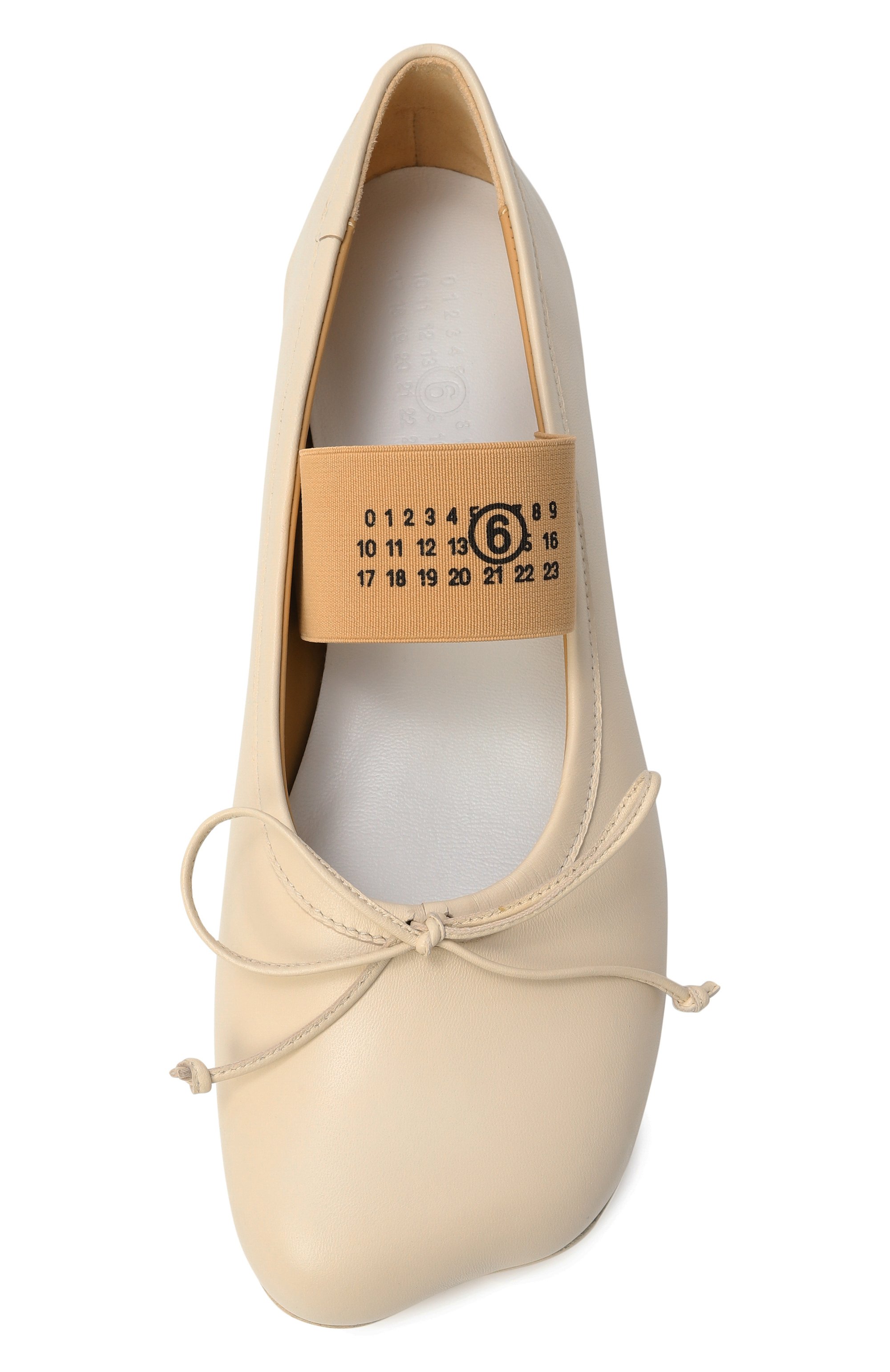 Кожаные балетки anatomic MM6, арт. S59WZ0099/P3628, фото 6