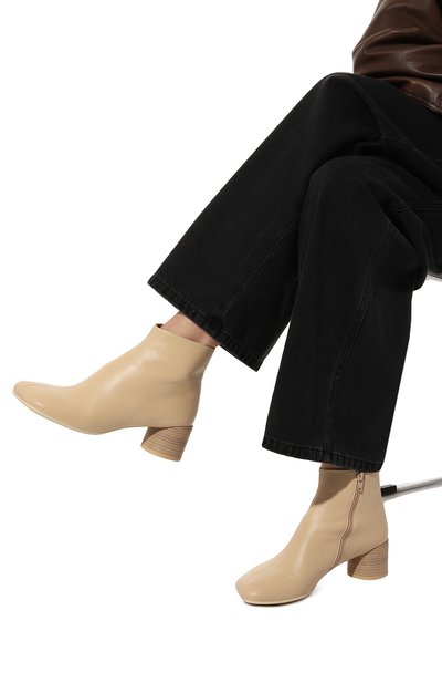 Кожаные ботильоны anatomic MM6, арт. S59WU0234/P3628, фото 3