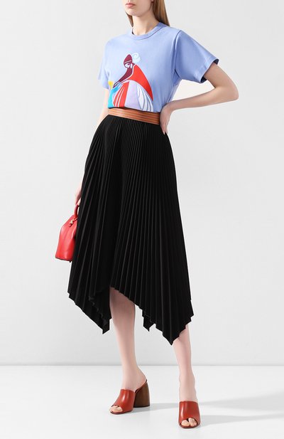Хлопковая футболка LANVIN, арт. RW-T0665J-JR24-E20, фото 2