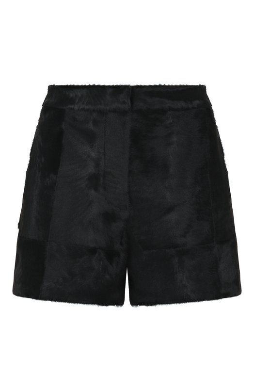 Шорты из овчины Kiton D61181K0921H Чёрный D61181K0921H