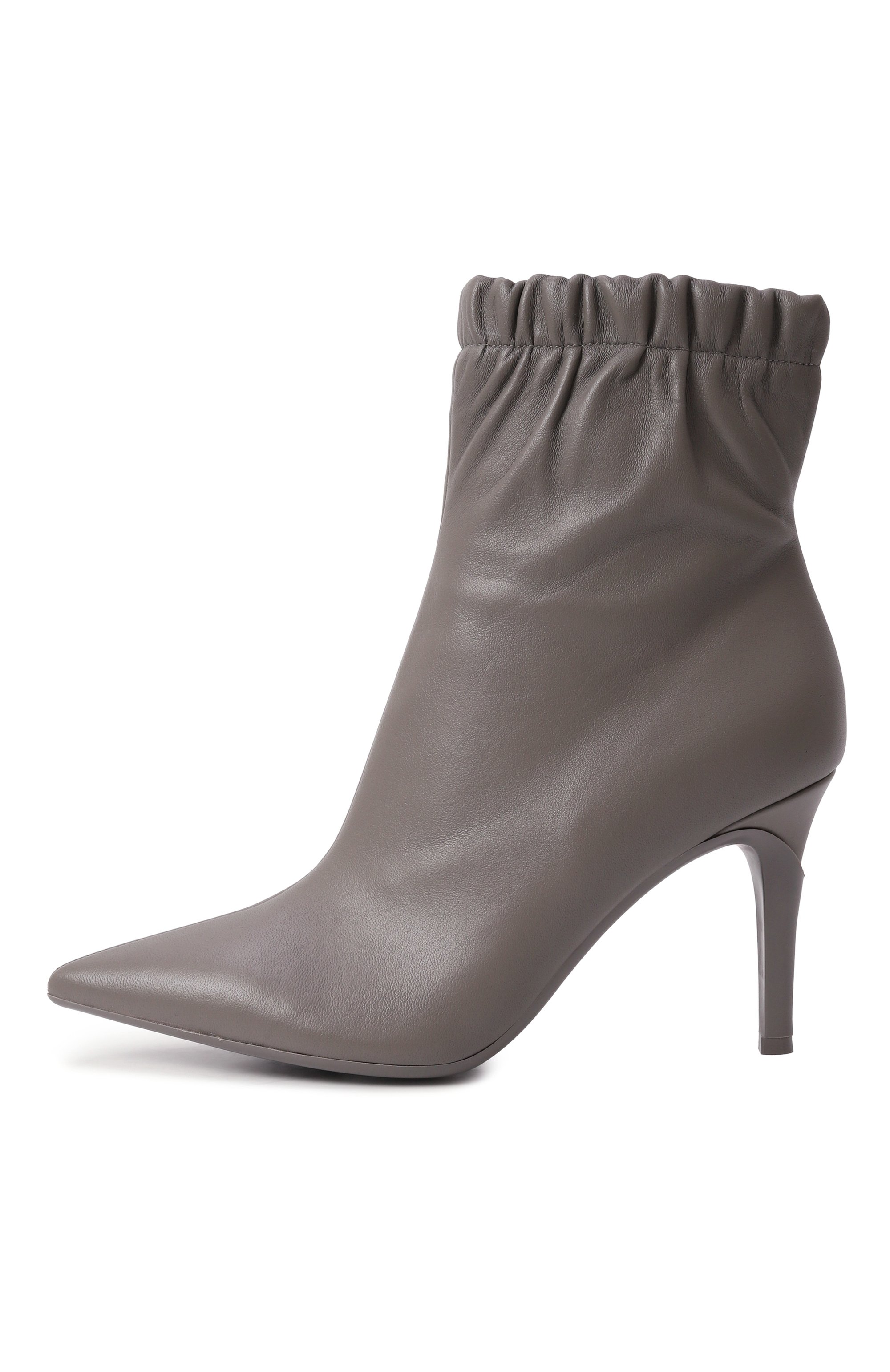 Кожаные ботильоны alina 85 GIANVITO ROSSI серого цвета по цене 99900 руб., арт. G73138.85RIC.NAPGREY, фото 4 Кожаные ботильоны alina 85 GIANVITO ROSSI, арт. G73138.85RIC.NAPGREY, фото 4