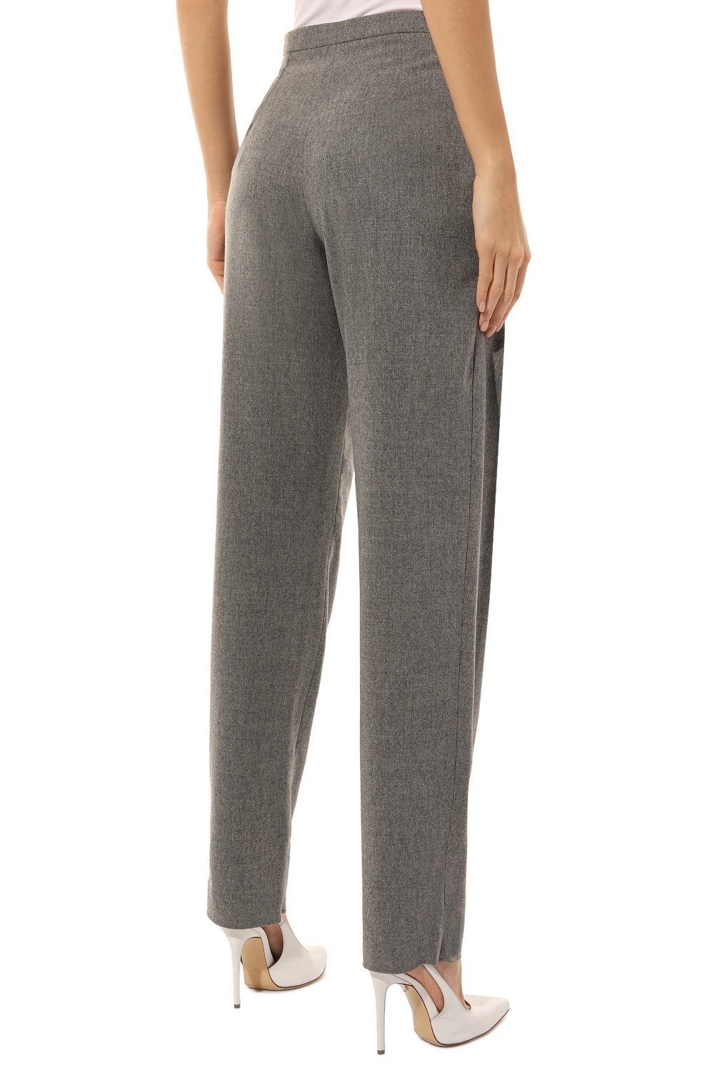 Брюки из шерсти и кашемира EMPORIO ARMANI, арт. EW000086/TE10537, фото 4