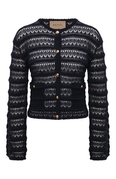 Женский хлопковый кардиган GUCCI, арт. 743288/XKC2Y