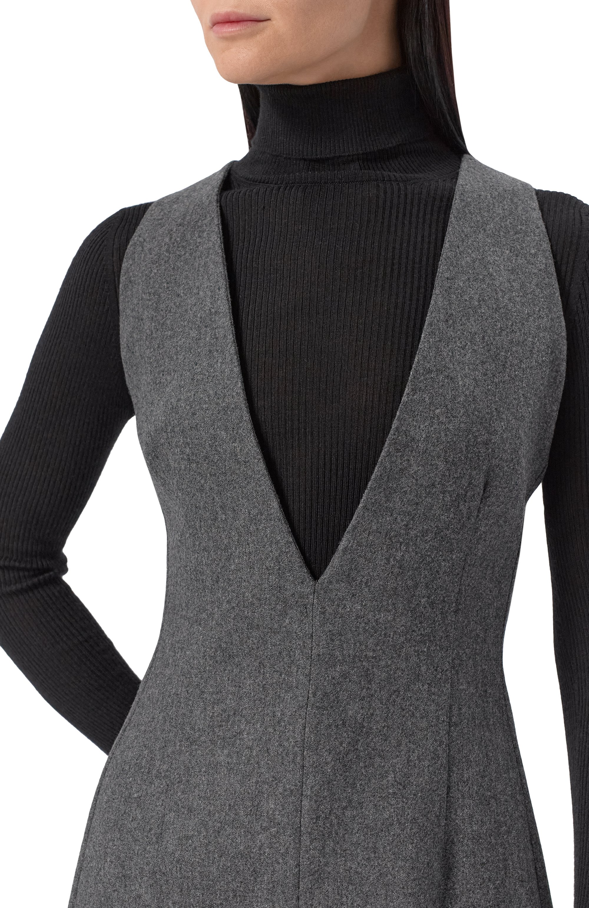 Шерстяное платье LORENA ANTONIAZZI, арт. AB13A/4010, фото 5