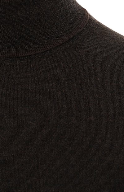 Шерстяная водолазка CANALI темно-коричневого цвета по цене 45050 руб., арт. C0020/MK02156, фото 5 Шерстяная водолазка CANALI, арт. C0020/MK02156, фото 5