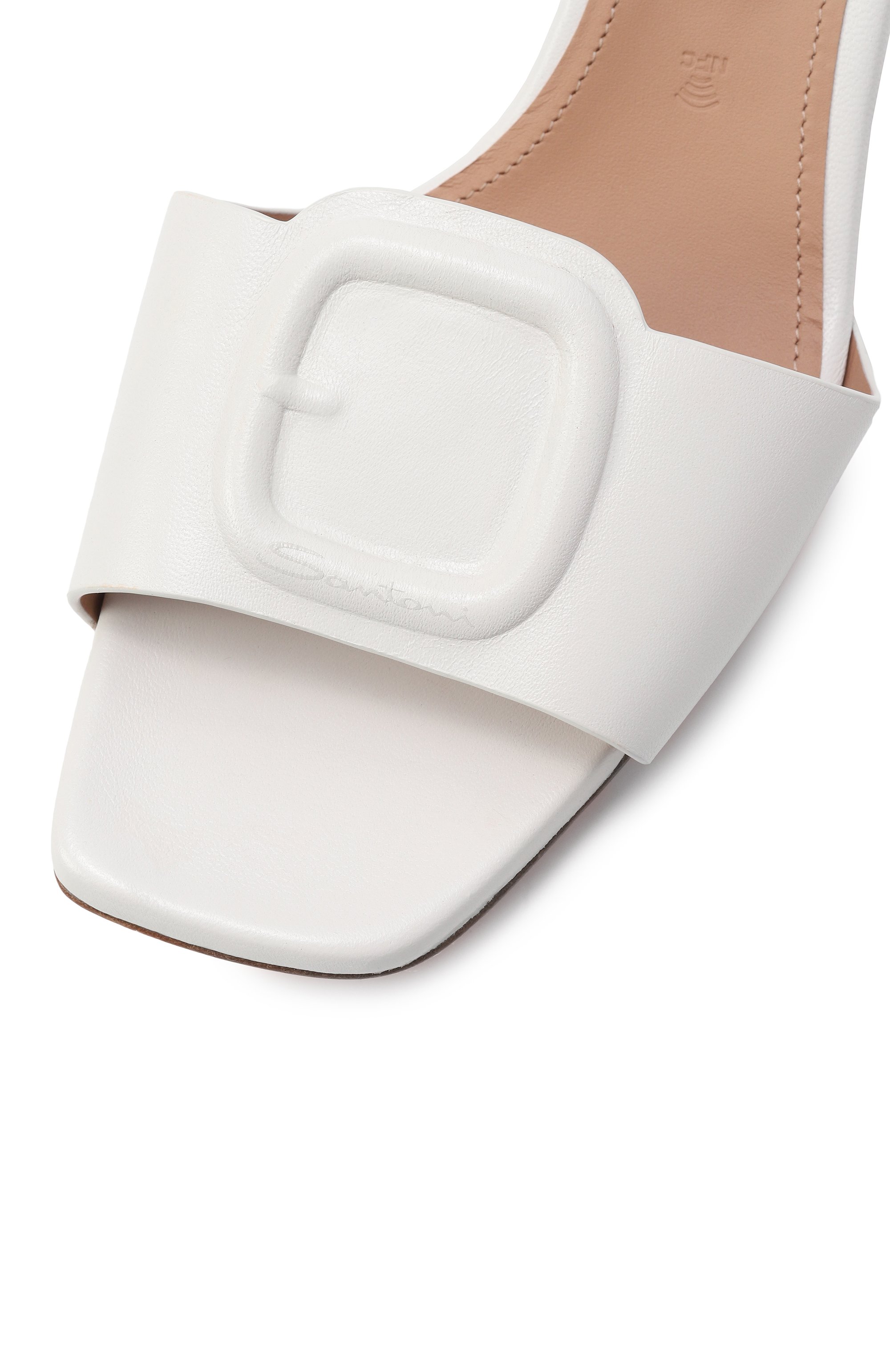 Кожаные мюли SANTONI, арт. WHNG71467HA2NKED, фото 7