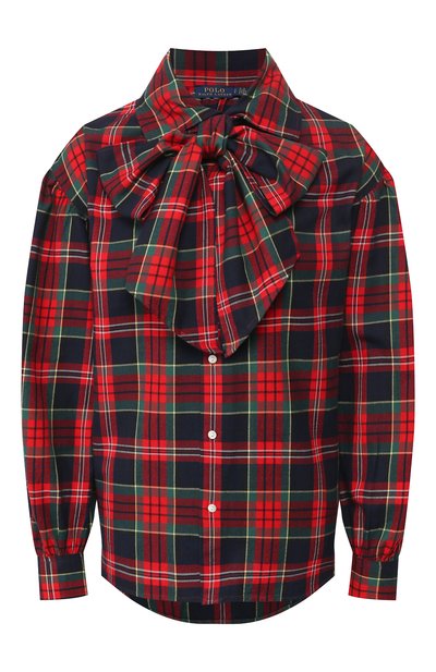 Женская хлопковая рубашка POLO RALPH LAUREN, арт. 211765017