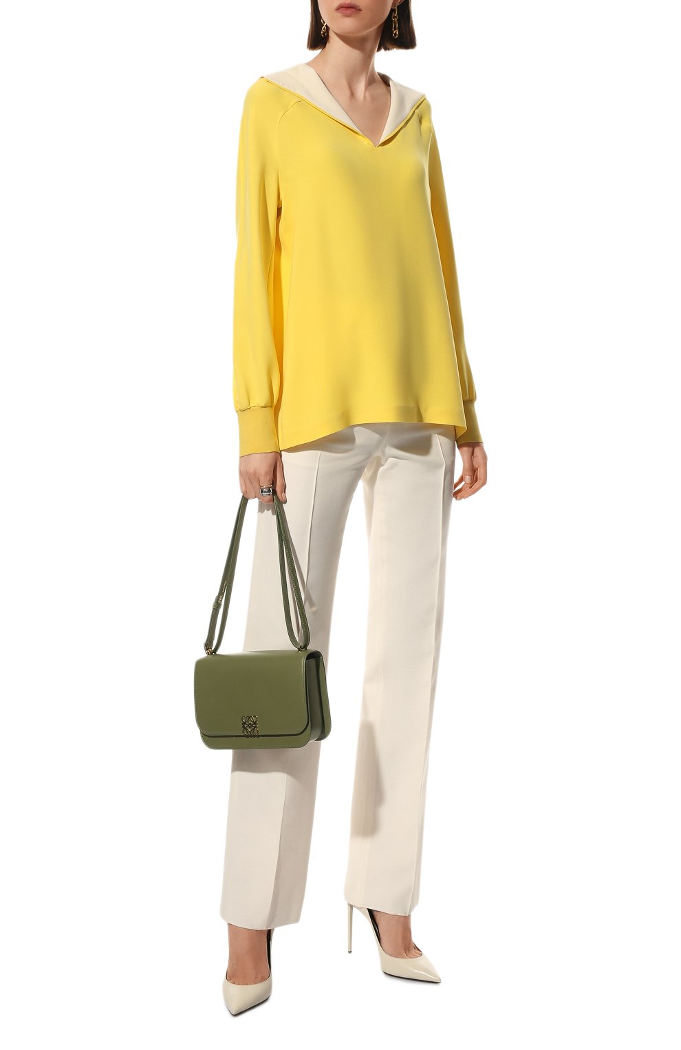 Шелковая блузка LORO PIANA, арт. FAM0910, фото 2