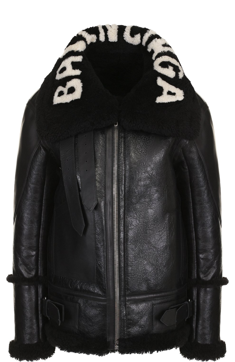 Укороченная дубленка свободного кроя BALENCIAGA, арт. 518095/TSH11, фото 1