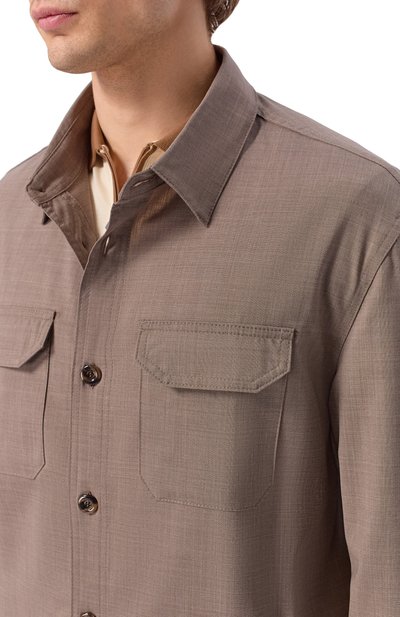 Шерстяная куртка-рубашка RICHARD J. BROWN, арт. FRED/T830, фото 5