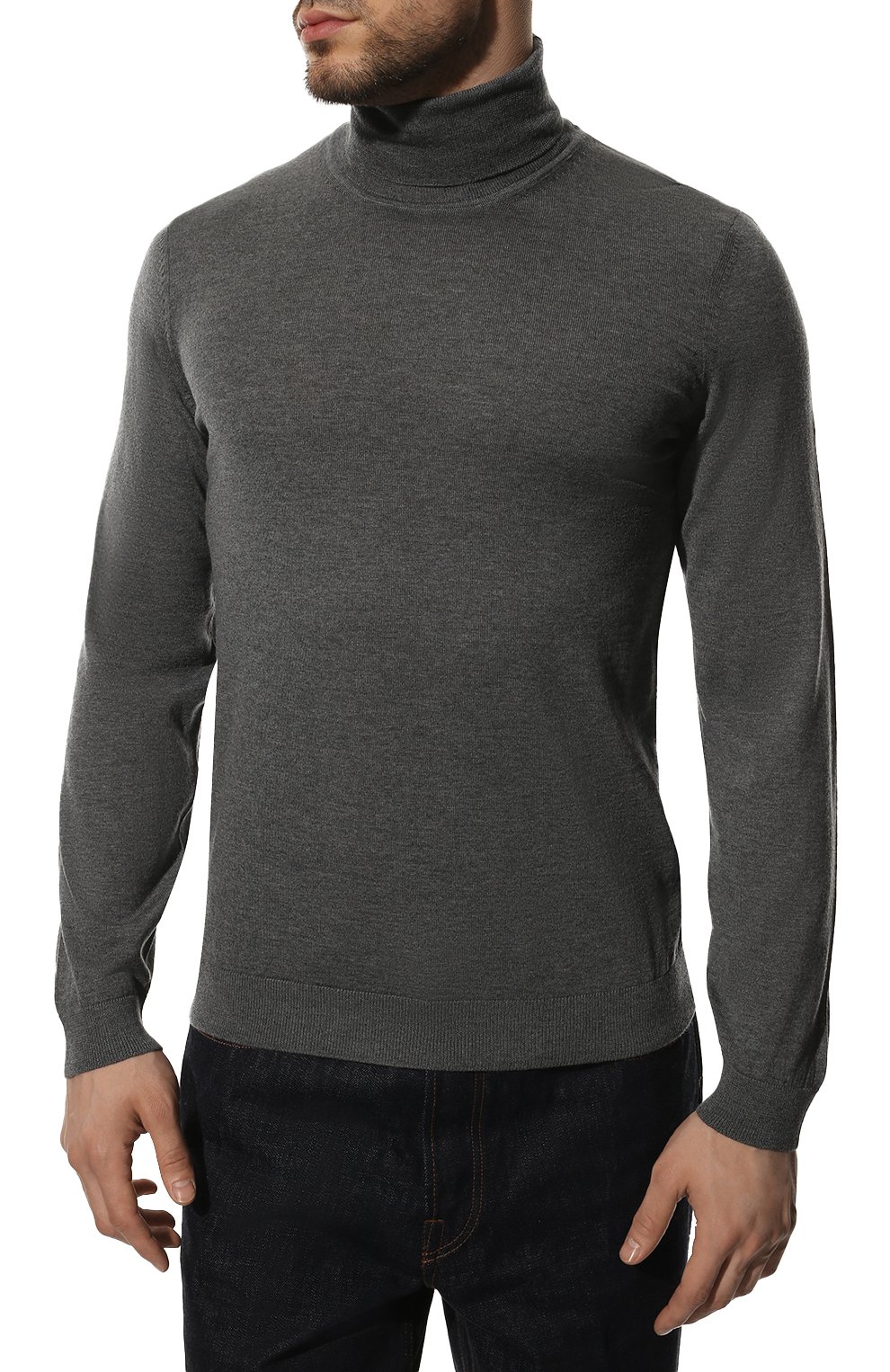 Шерстяная водолазка BOSS, арт. 50468262, фото 3