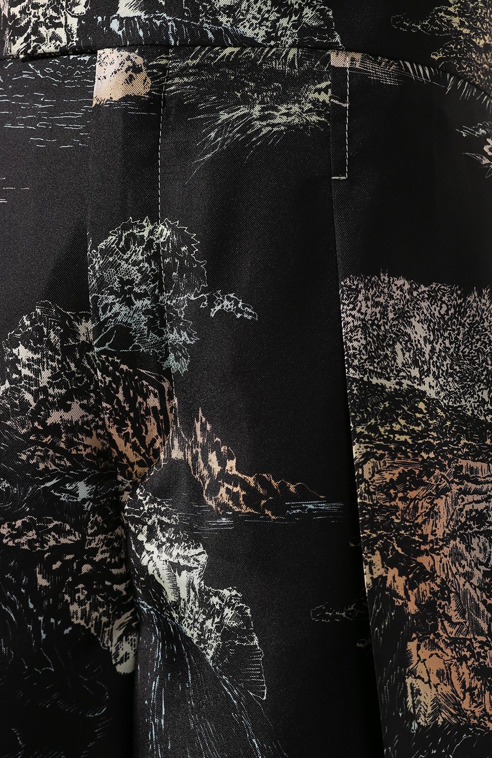 Шелковые брюки CHLOÉ, арт. CHC20SPA68339, фото 5