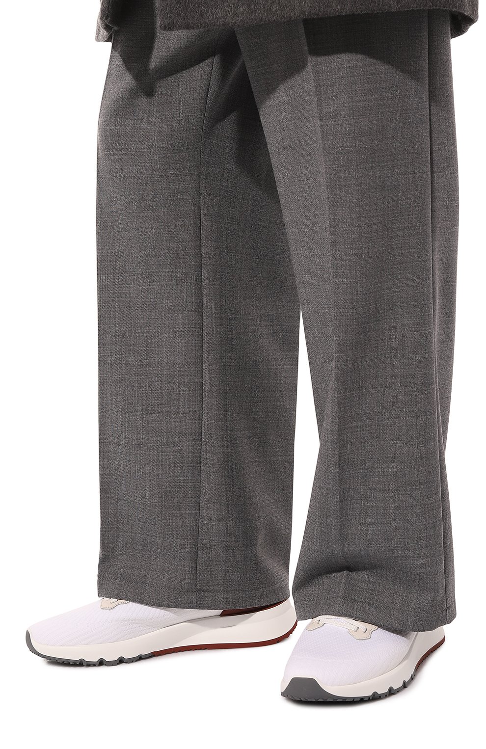 Текстильные кроссовки BRUNELLO CUCINELLI, арт. MZUPMB2055, фото 3