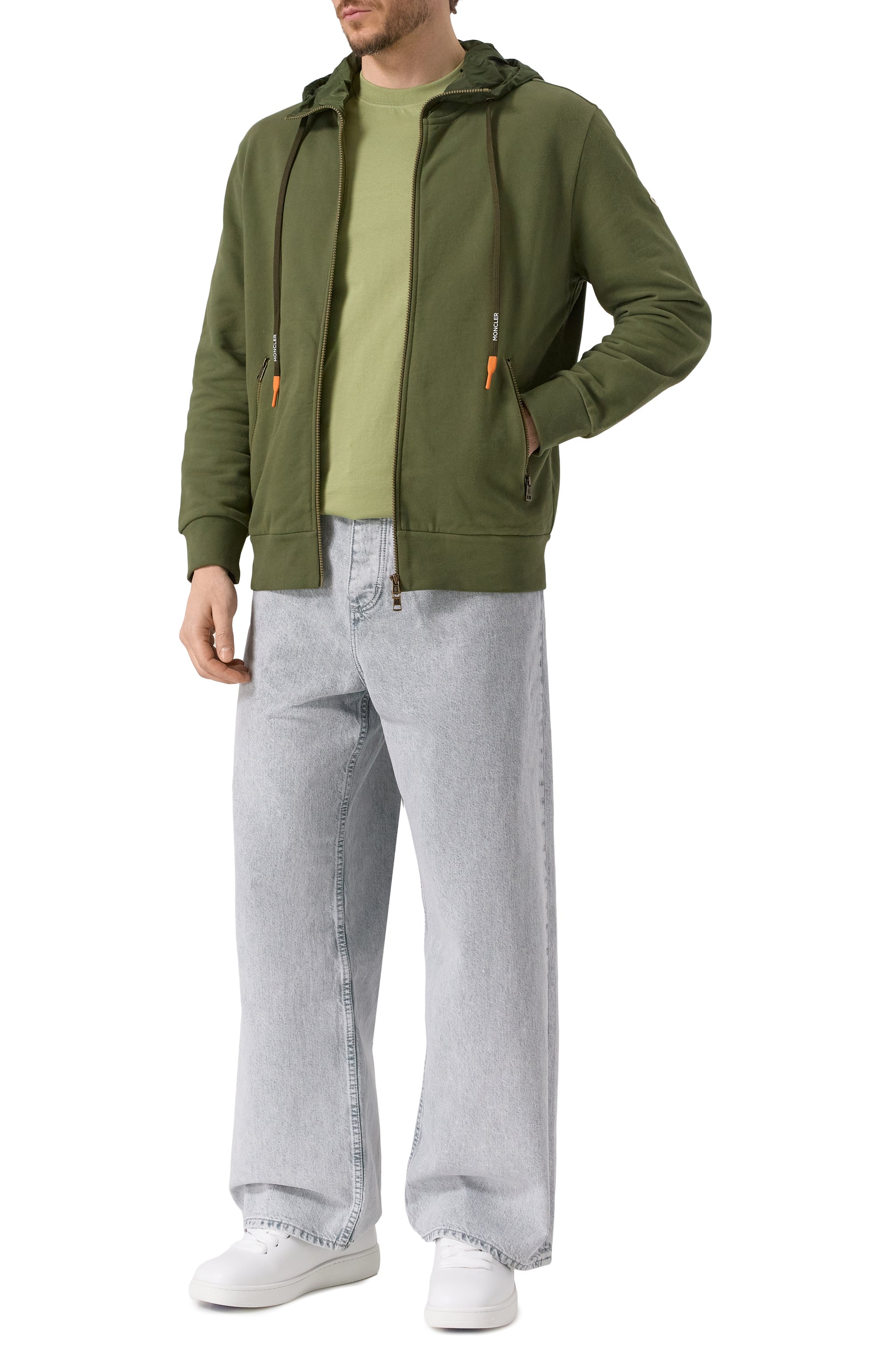 Хлопковая футболка BURBERRY, арт. 8105177, фото 2