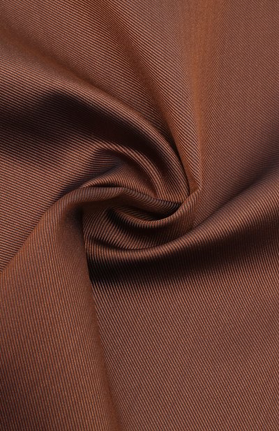 Шелковый платок BRIONI коричневого цвета по цене 15400 руб., арт. 071000/0942V, фото 2 Шелковый платок BRIONI, арт. 071000/0942V, фото 2