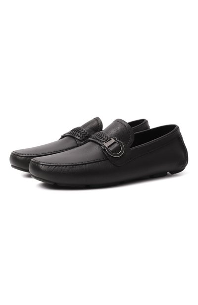 Мужские кожаные мокасины FERRAGAMO, арт. 028999/774657