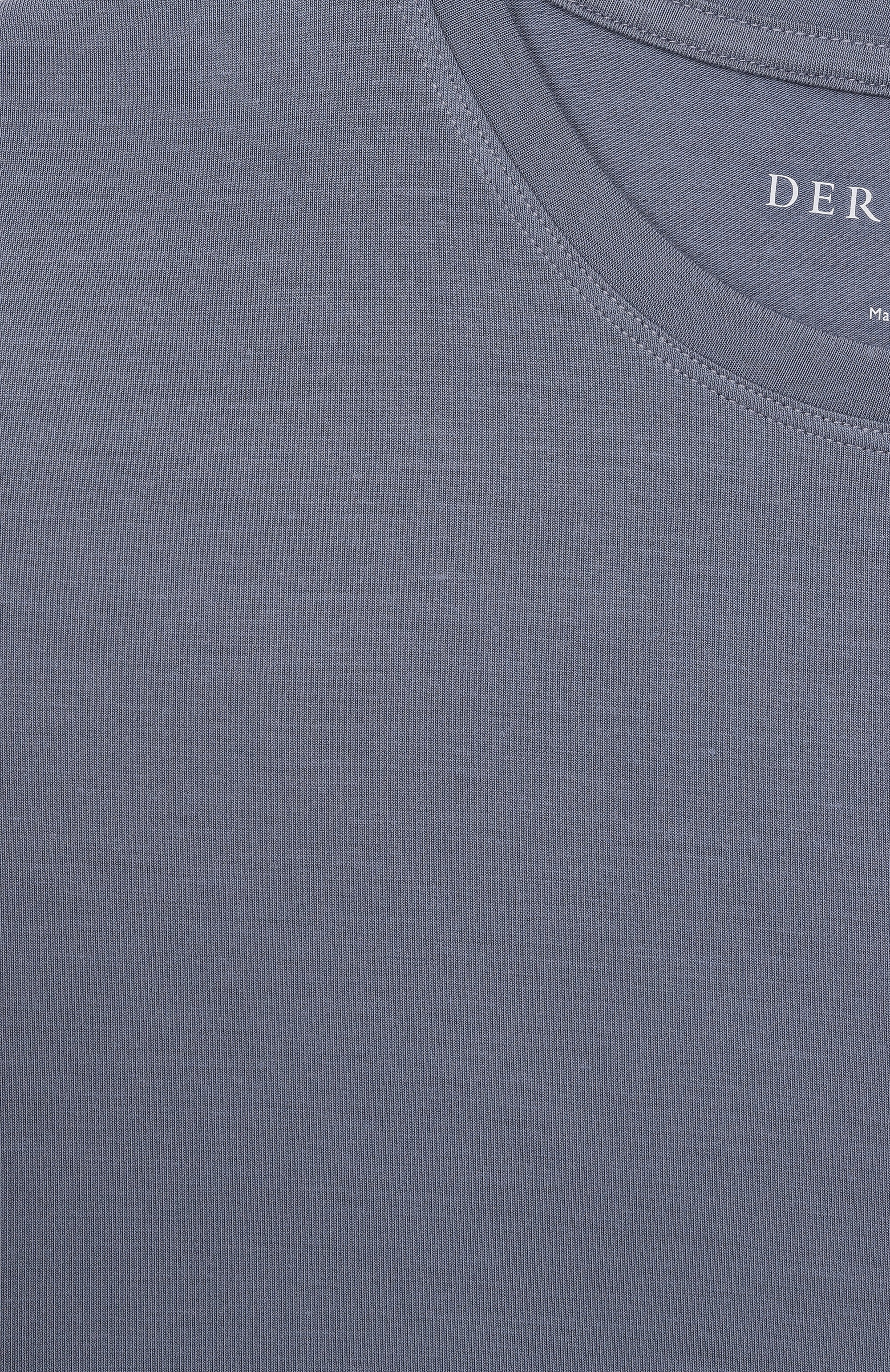 Пижама DEREK ROSE тёмно-голубого цвета по цене 25350 руб., арт. 7252/BASE022, фото 6 Пижама DEREK ROSE, арт. 7252/BASE022, фото 6