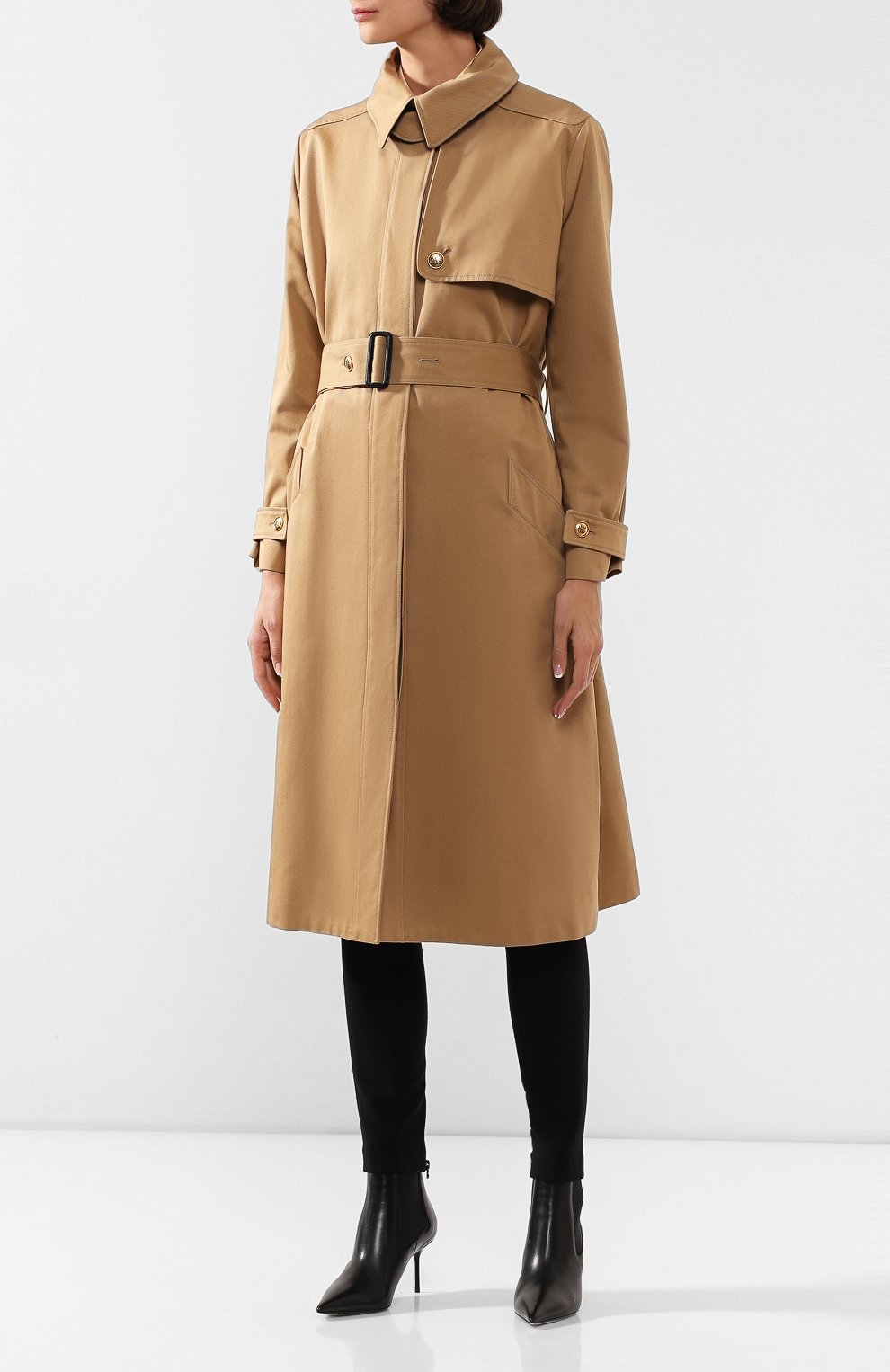 Хлопковый тренч GIVENCHY, арт. BW008111UD, фото 3