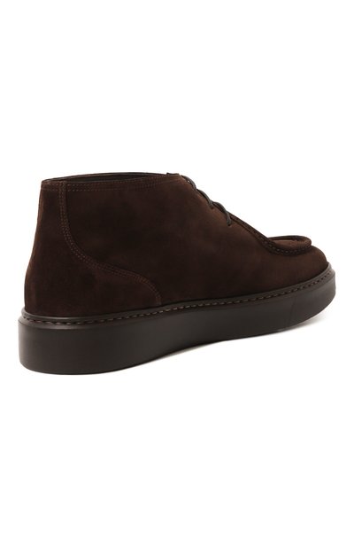 Замшевые ботинки DOUCAL'S темно-коричневого цвета по цене 43950 руб., арт. DU3336ALEXDF009T, фото 5 Замшевые ботинки DOUCAL'S, арт. DU3336ALEXDF009T, фото 5