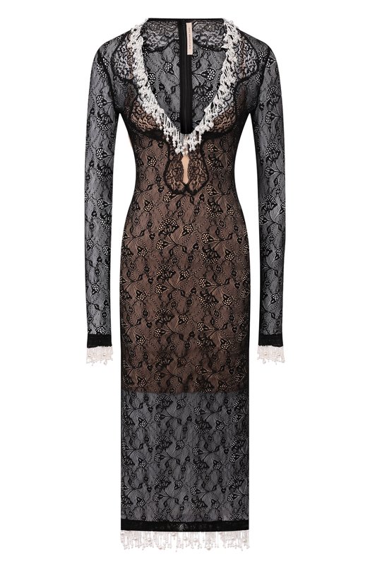 

Кружевное платье Christopher Kane, Чёрный