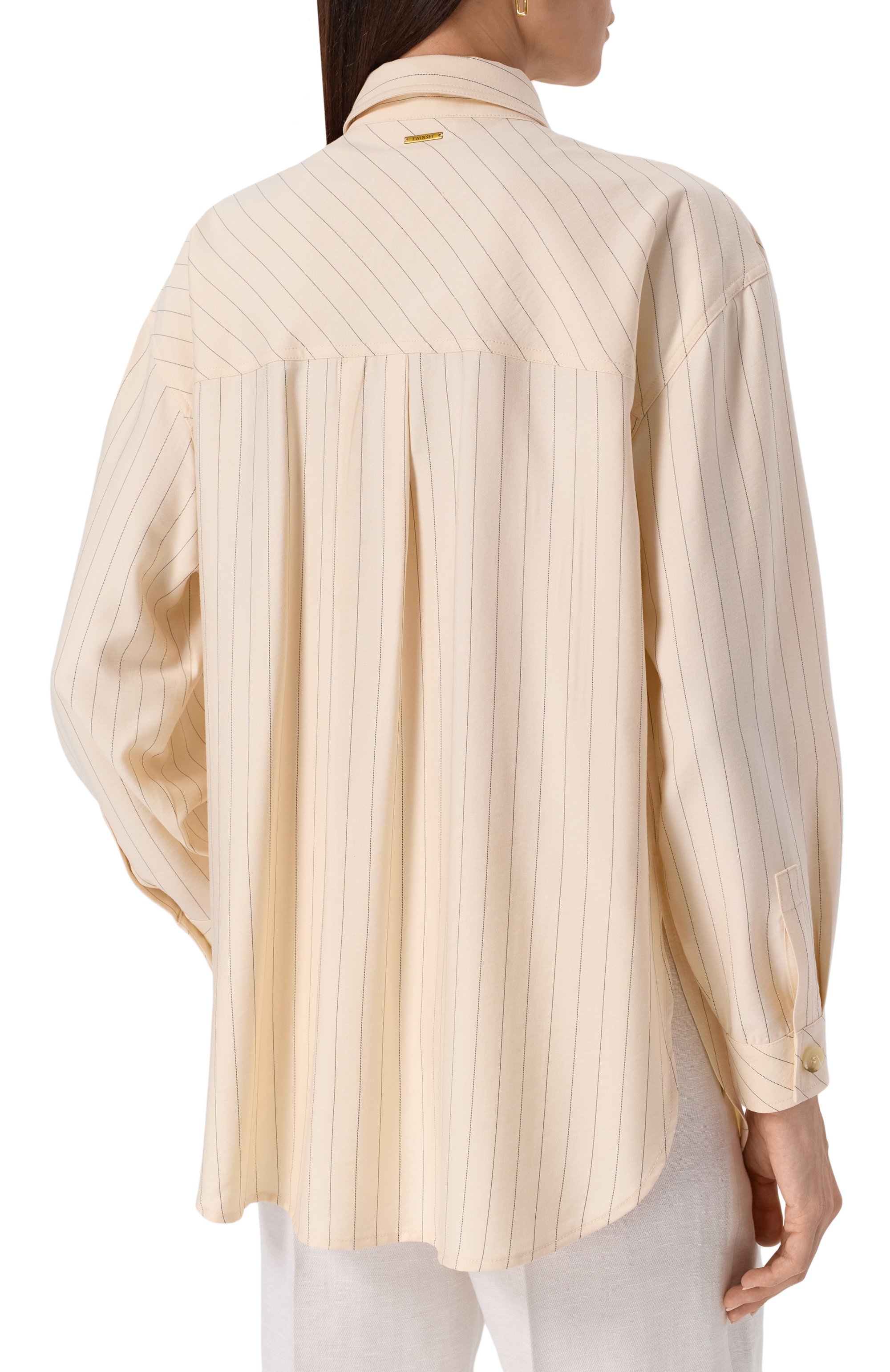 Рубашка из вискозы TWINSET, арт. 251LL2ABB, фото 4