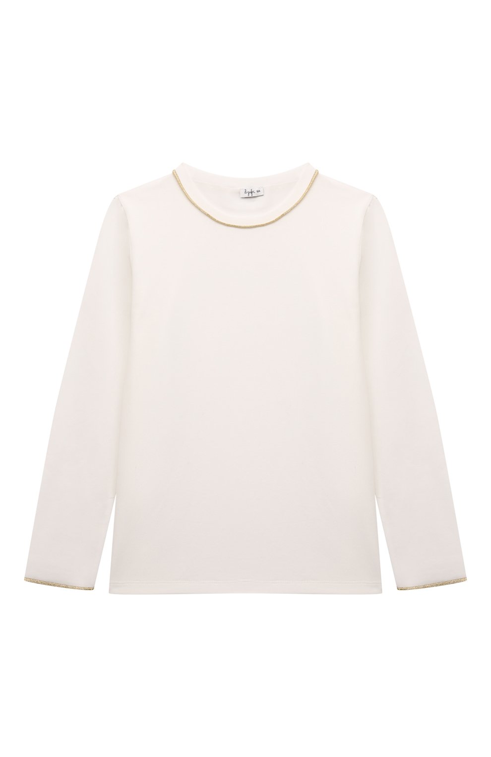 Хлопковый лонгслив IL GUFO, арт. A24TA361MF003/10A-14A, фото 1